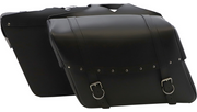 SADDLEMEN Highwayman Rivet Slant-Style Saddlebags - Jumbo - Pair - X021-03-042 - PartsOutlet.com.au