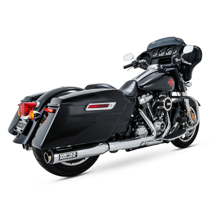 VANCE & HINES Supersport Slip-On Mufflers - Chrome - Touring '17-'25 - 16721