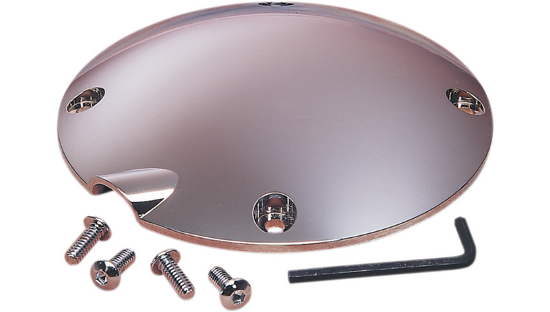 DRAG SPECIALTIES Chrome Derby Cover - Harley-Davidson 1994-2003 - 33-0016K-BC427 - PartsOutlet.com.au