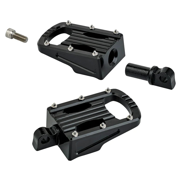 BILTWELL Punisher Footpeg - Classic - Black 7005-203-01 - PartsOutlet.com.au