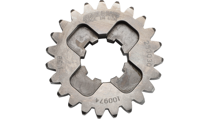 ANDREWS Countershaft Gear - 3rd Gear/Replacement - 23 Tooth - Harley-Davidson '54-'90 - 253030