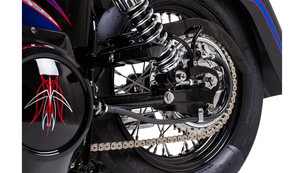 DRAG SPECIALTIES Spoke Set - Drop Center - Front/Rear - Harley-Davidson 1940-2020 - Stainless Steel - 16" 16-0501SS-BC629