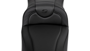 SADDLEMEN Roadsofa Extended Reach Seat - Carbon Fiber - Black Stitch - without Backrest - FL '08-'23 A808-07B-186BLK - PartsOutlet.com.au