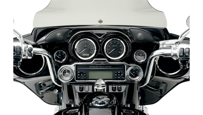 DRAG SPECIALTIES Instrument Gauge Bezel - Harley-Davidson 2000-2013 - Chrome 2202-0059 - PartsOutlet.com.au