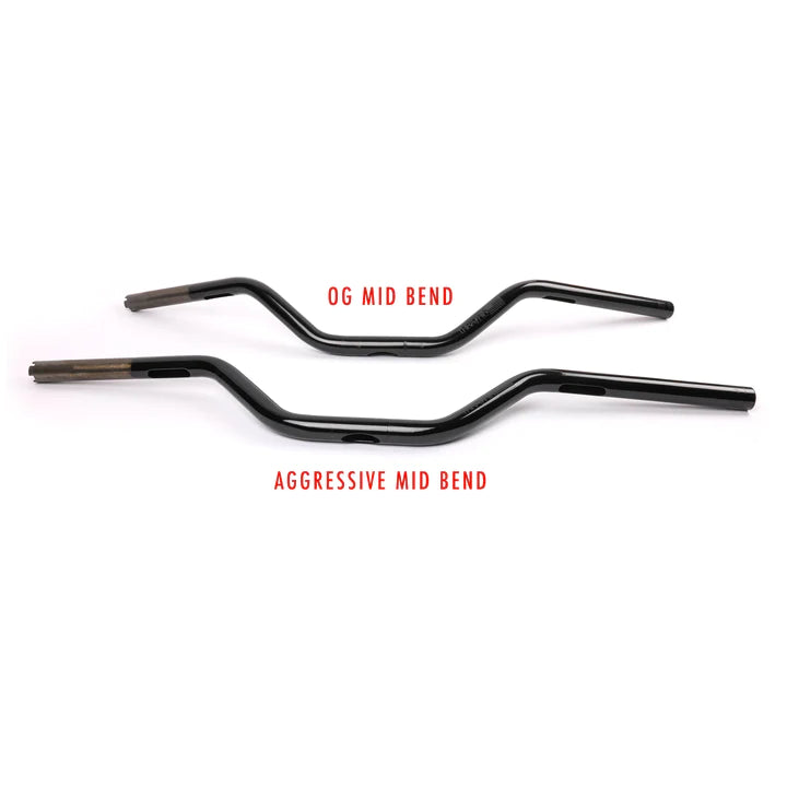 THRASHIN SUPPLY CO. Handlebar - Mid Bend - Aggressive - Black TSC-2706-1 - PartsOutlet.com.au