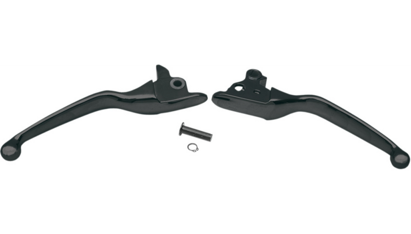 DRAG SPECIALTIES Lever Set - FL Touring - Harley-Davidson 2008-2016 - Black H07-0585BLK - PartsOutlet.com.au
