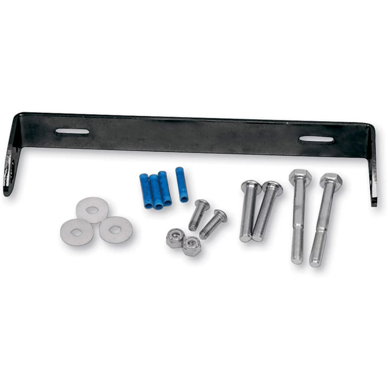 SADDLEMEN Turn Signal Relocation Kit - Black - 1985-2016 - Universal 2020-0348 - PartsOutlet.com.au