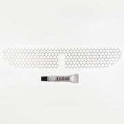 KLOCK WERKS Fairing Vent Screen - Honeycomb - FL '14-'23 - KWS-01-0003 - PartsOutlet.com.au