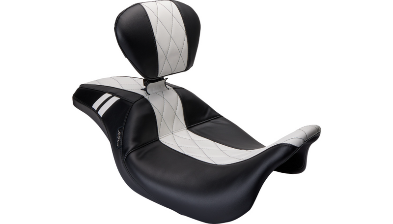 LE PERA Outcast Seat - White Diamond - FL '08-'19 LK-987BRGTWDM - PartsOutlet.com.au