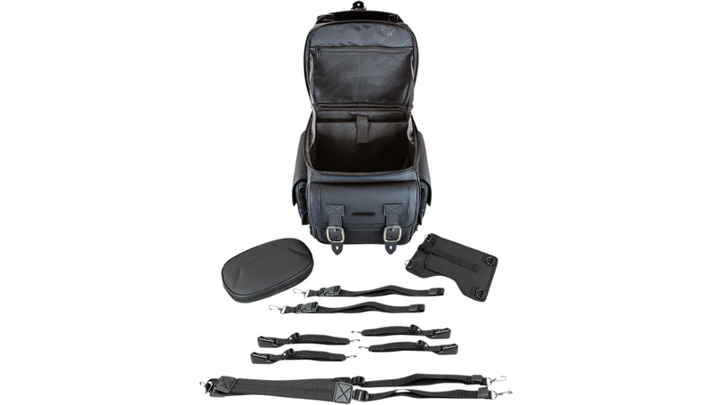 SADDLEMEN BR3400D Sissy Bar Bag - Black EX000972 - PartsOutlet.com.au