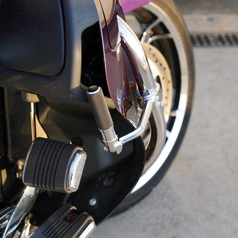 ARLEN NESS Forged Highway Peg Mounts - Chrome 400-044 - PartsOutlet.com.au