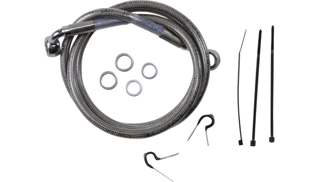 DRAG SPECIALTIES Brake Line - Front - FXST '99-'07 - 45-1/4" 640210