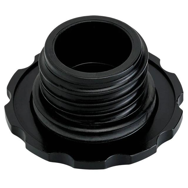 JOKER MACHINE Smooth Gas Cap - Black - Harley-Davidson 1993-2023 - 10-442B - PartsOutlet.com.au