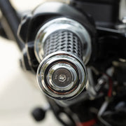 BILTWELL Grips - Alumicore - Dual Cable - Chrome 6604-105-01 - PartsOutlet.com.au