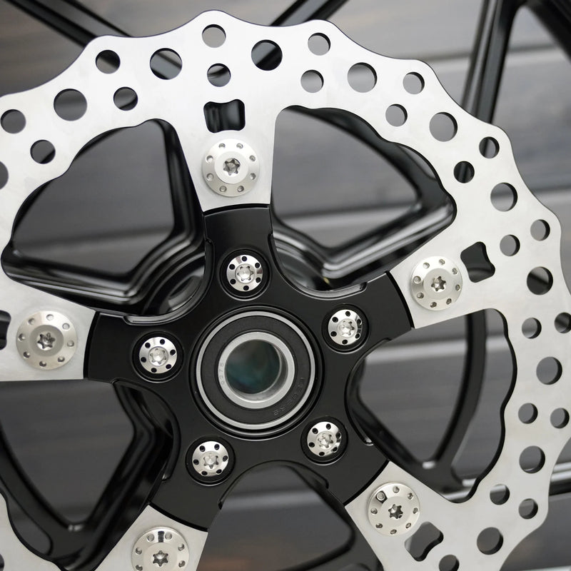 ARLEN NESS Bolt Kit - Holeshot/Rotor/Front - Spoke Mount - Polished - 5 Pack - '14-'23 FLT - 300-906 - PartsOutlet.com.au
