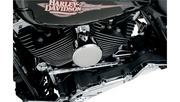 DRAG SPECIALTIES Round Horn Cover - Harley-Davidson 1986-2024 - Chrome 76636 - PartsOutlet.com.au