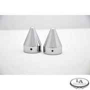 LA CHOPPERS AXLE CAPS-SPIKE CHROME FOR HD - LA-7811-00 - PartsOutlet.com.au