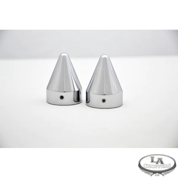 LA CHOPPERS AXLE CAPS-SPIKE CHROME FOR HD - LA-7811-00 - PartsOutlet.com.au