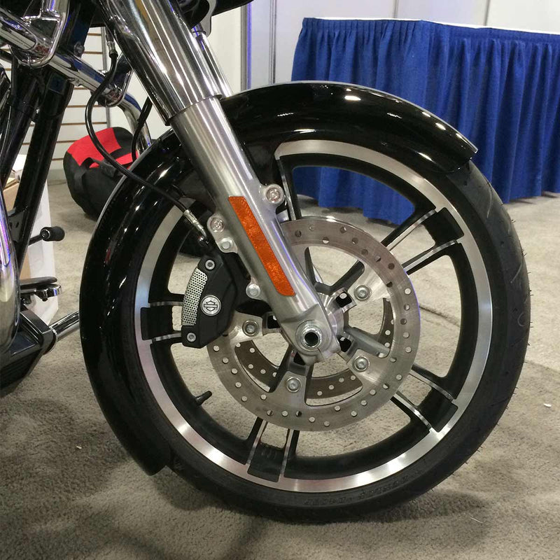 KLOCK WERKS Wrapper Fender Kit - Steel - Black - 16"-19" - FL '14-'25 - KWF-01-0104-2014