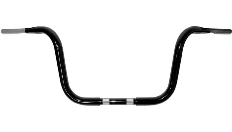 DRAG SPECIALTIES Handlebar - 1 1/4" Buffalo Ape - 10" - TBW -Black - FL '08-'14 - 0601-1240