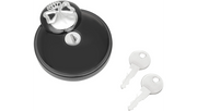 DRAG SPECIALTIES Vented Skull Locking Gas Cap - Harley-Davidson 1993-2024 - Black 03-0320ABS-A - PartsOutlet.com.au