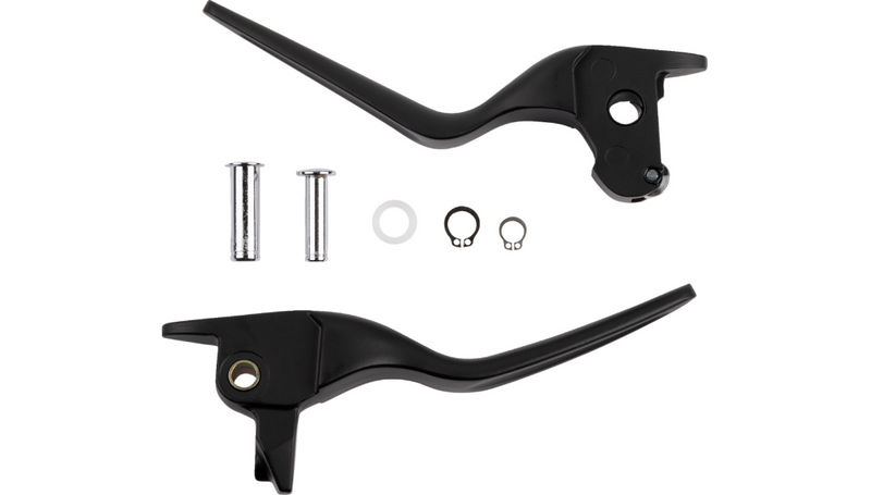 DRAG SPECIALTIES Levers - LSR - Black - Harley-Davidson 2006-2016 - 053990 - PartsOutlet.com.au