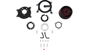 VANCE & HINES VO2 Cage Fighter Air Intake Kit - Black Contrast - Harley-Davidson 2017-2023 - 40366 - PartsOutlet.com.au