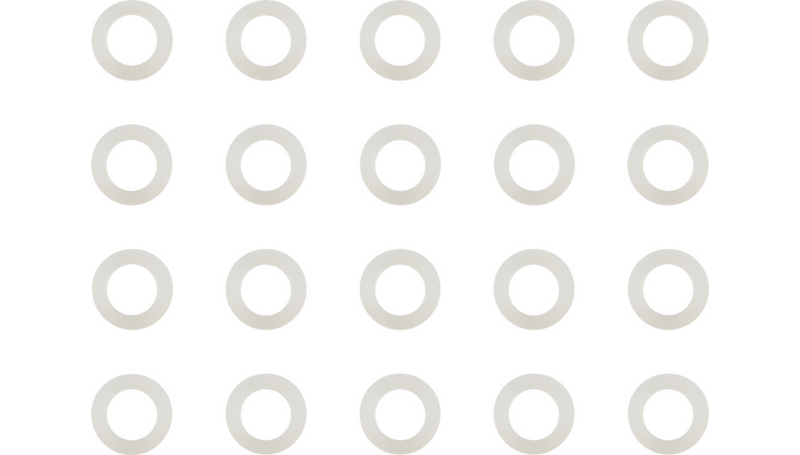 JAMES GASKET Derby Nylon Washer - 20 Pack - Harley-Davidson '84-'98 - JGI-31433-84