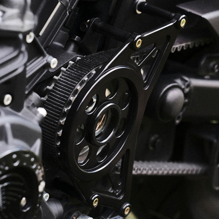 JOKER MACHINE Pulley Cover Black Indian Scout 2015 2023 30 800 1 PartsOutlet