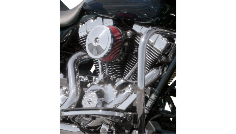 S&S CYCLE Bob Dome Air Cleaner Cover - Chrome 170-0120 - PartsOutlet.com.au