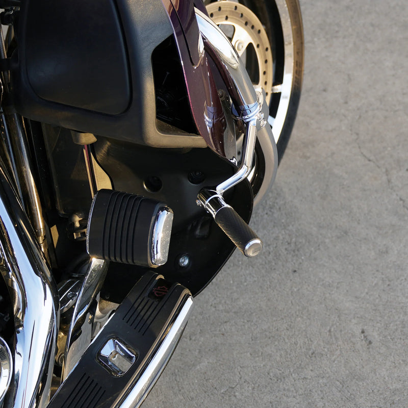 ARLEN NESS Forged Highway Peg Mounts - Chrome 400-044 - PartsOutlet.com.au