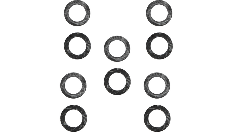 JAMES GASKET Thin Fuel Cap Gasket - 10 Pack - Harley-Davidson '37-'82 - JGI-61114-48