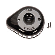 S&S CYCLE Mini Teardrop Air Cleaner Cover in Gloss Black for all Stealth Applications - 170-0366 - PartsOutlet.com.au