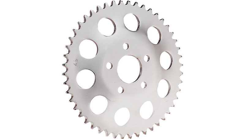 DRAG SPECIALTIES Rear Wheel Sprocket - 49-Tooth - Harley-Davidson 1982-1999 - Chrome 19432P - PartsOutlet.com.au
