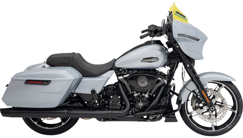 KLOCK WERKS Kolor Flare Windshield - 8" - Yellow Ice - 2024+ Street Glide FLHX - KWW-01-0725