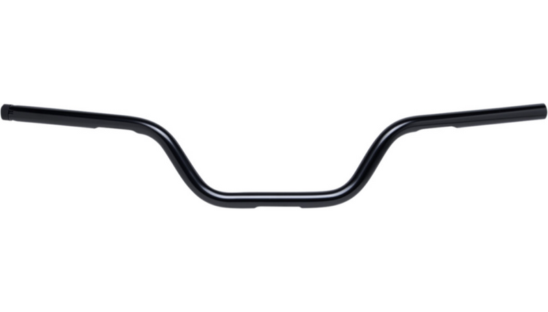 BILTWELL Handlebar - Tracker High - TBW & Slotted - Black 6009-2017 - PartsOutlet.com.au