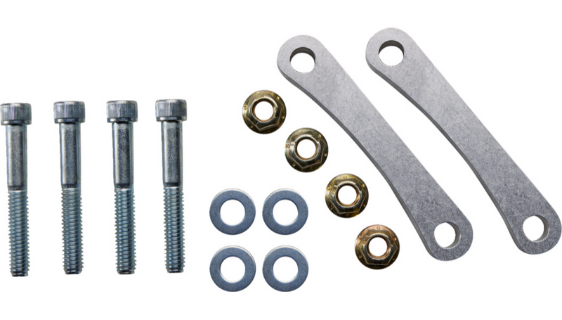 KLOCK WERKS Level Fender Kit - Steel - Black - 16"-19" - FL '14-'25 - KWF-01-0112-2014