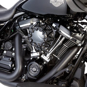 ARLEN NESS CROSS FIRE AIR CLEANER, ALL BLACK - 08-16 FLT / 16-17 SOFTAIL (FBW) - 600-043 - PartsOutlet.com.au