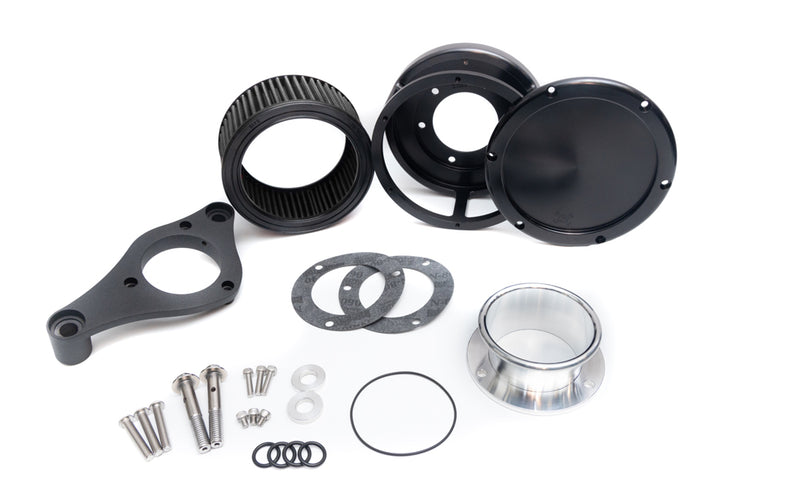 FEULING OIL PUMP CORP. Air Cleaner - BA Series - Black - Solid Cover - Black - Harley-Davidson 2017-2022 - M8 5533 - PartsOutlet.com.au
