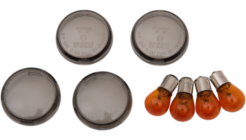 DRAG SPECIALTIES Smoked Lens Kit - '02-'13 VROD 12-0204 - PartsOutlet.com.au