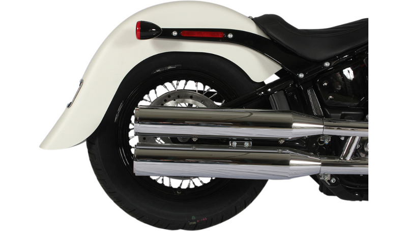 KLOCK WERKS Benchmark Rear Fender - Frenched - Steel - Softail '18-'21 - KWF-02-0541-F - PartsOutlet.com.au