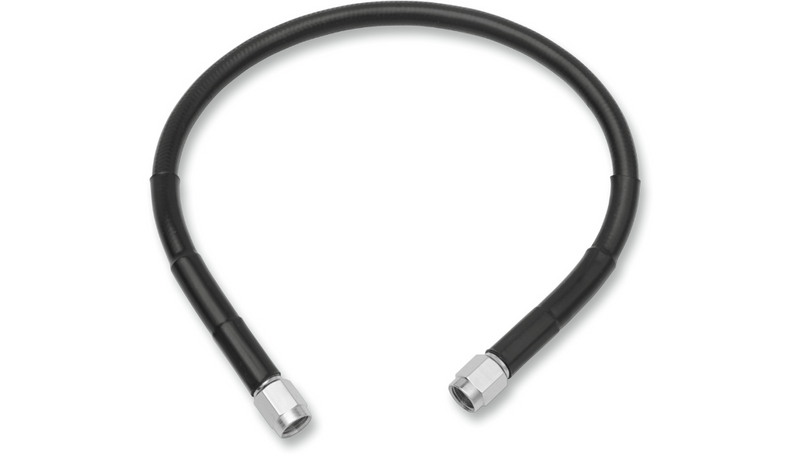 DRAG SPECIALTIES Universal Brake Line - Black - 12" - 812-BLK