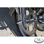 LA CHOPPERS AXLE CAPS-SPIKE CHROME FOR HD - LA-7811-00 - PartsOutlet.com.au