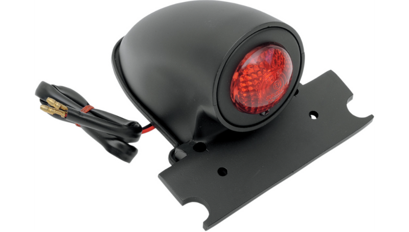 DRAG SPECIALTIES 50's Style Chopper Taillight - Black 20-6525BE - PartsOutlet.com.au