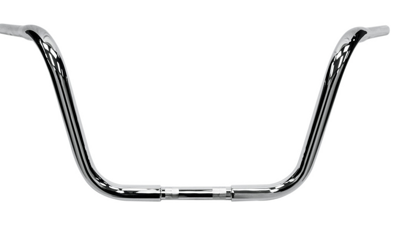 DRAG SPECIALTIES Handlebar - 1 1/4" Buffalo Ape - 12" - TBW - Chrome - FL '08-'22 - 0601-2734