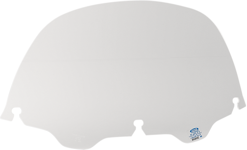 MEMPHIS SHADES Windshield - 9" - Clear - FLHT '96-'13 - MEP8110