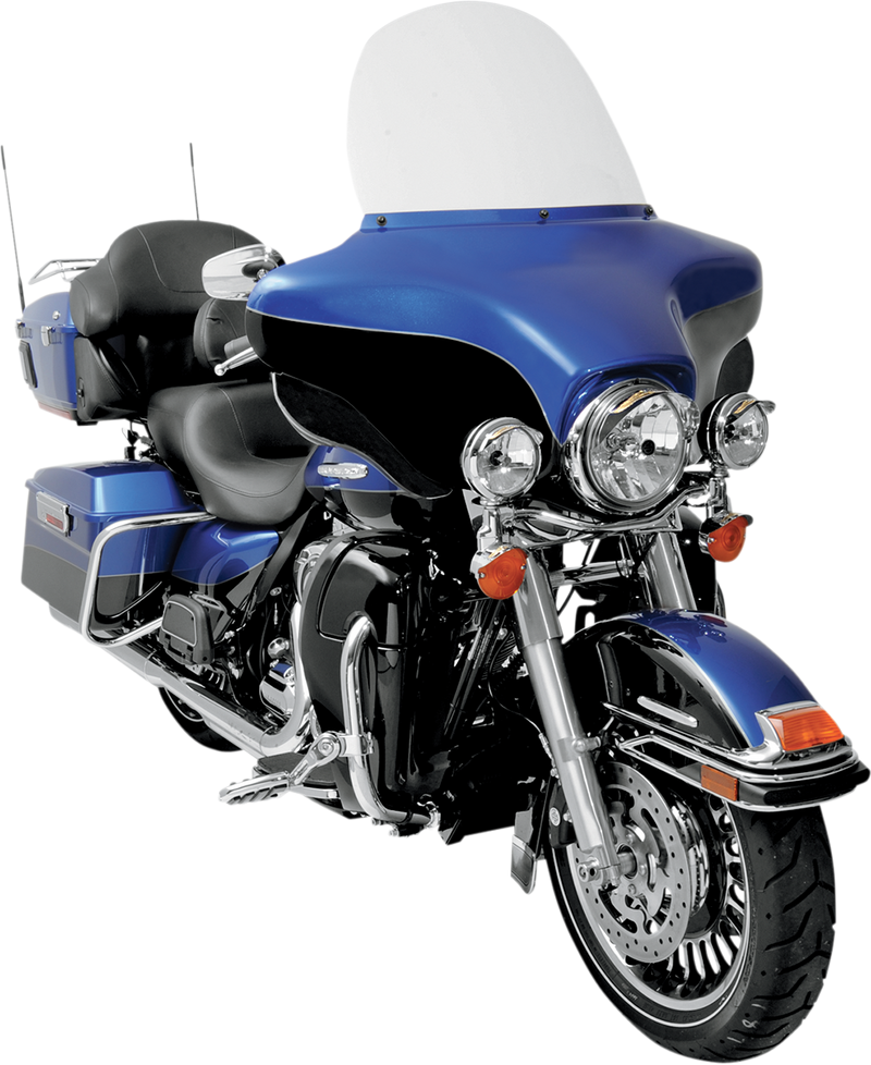 MEMPHIS SHADES Windshield - 15" - Clear - FLHT '96-'13 - MEP8130