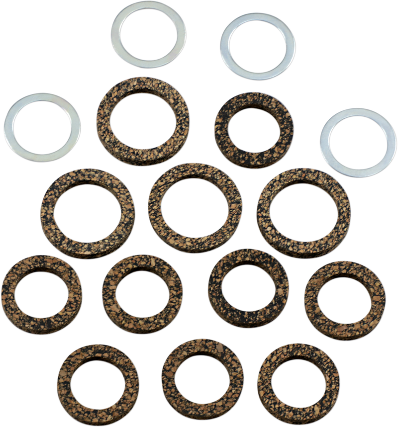 JAMES GASKET Pushrod Seal Set - Big Twin '48-'79 - JGI-17955-48-FL