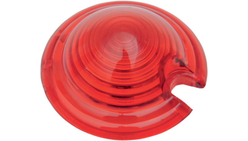 DRAG SPECIALTIES 50's Style ChopperReplacement Lens - Red 20-6525L - PartsOutlet.com.au