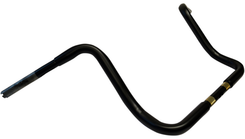 DRAG SPECIALTIES Handlebar - 1 1/4" Buffalo Ape - 13" - TBW - Flat Black - FL '99-'22 - 0601-3508